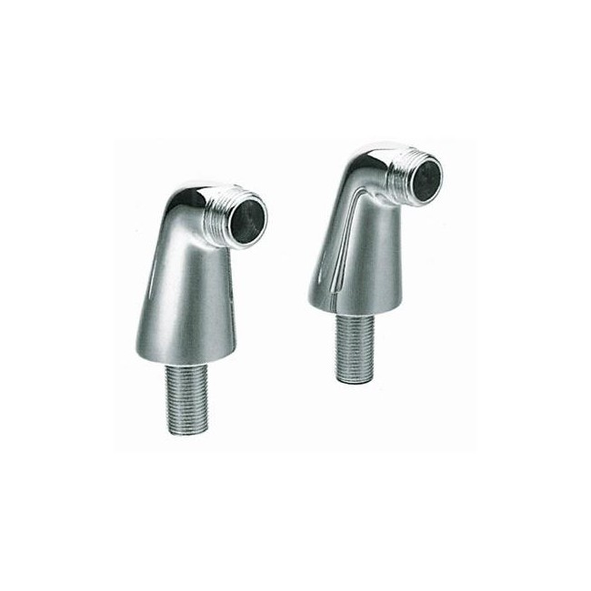 .2 COLONNETTES standard 70 mm M3/4" - M1/2" CHROME - CRISTINA ONDYNA PD00218