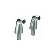 .2 COLONNETTES standard 70 mm M3/4" - M1/2" CHROME - CRISTINA ONDYNA PD00218