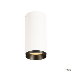 Plafonniers intérieurs LED NUMINOS® M plafonnier LED intérieur blanc/noir LED 201 W 60° UGR < 22 - SLV 1004512 