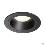 Encastrés plafond intérieurs LED NUMINOS® L encastré plafond intérieur noir/noir LED 2541 W / IP44 55° - SLV 1003967 