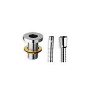 .SUPPORT DESIGN+FLEXIBLE+RESSORT POUR DOUCHETTE SUR GORGE CHROME - CRISTINA ONDYNA AC61451