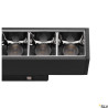 Systèmes rail 48V IN-LINE 22 48V TRACK réflecteur darklight DALI spot noir 73W 2700k IRC90 35° - SLV 1006627 