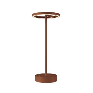 Lampes à poser VINOLINA ONE Lampe à poser sans fil IP54 2700 K TOUCH rouille - SLV 1007358 