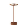 Lampes à poser VINOLINA ONE Lampe à poser sans fil IP54 2700 K TOUCH rouille - SLV 1007358 