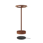 Lampes à poser VINOLINA ONE Lampe à poser sans fil IP54 2700 K TOUCH rouille - SLV 1007358 