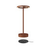 Lampes à poser VINOLINA ONE Lampe à poser sans fil IP54 2700 K TOUCH rouille - SLV 1007358 