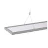 Suspension intérieure LED WORKLIGHT argent LED 57 W 240V 4000K IP 20 UGR19 - SLV 1006345 