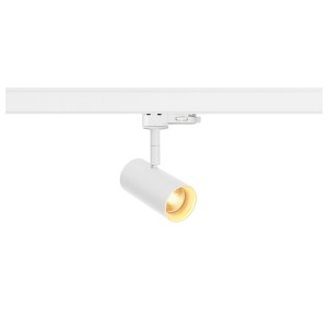 Systèmes rail 3 allumages 230V LED NOBLO® SPOT spot rail 3 allumages rond 2000-3000K 84W Dim to warm 36° blanc - SLV 1007356 