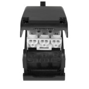 Encastrés plafond intérieurs 230V NEW TRIA® 68 encastré plafond intérieur rond orientable alu LED 10 W - SLV 1007370 