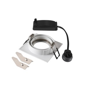 Encastrés plafond intérieurs 230V NEW TRIA® 68 encastré plafond intérieur carré orientable blanc LED 10 W - SLV 1007371 