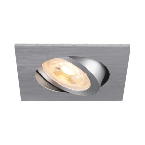 Encastrés plafond intérieurs 230V NEW TRIA® 68 encastré plafond intérieur carré orientable alu LED 10 W - SLV 1007373 