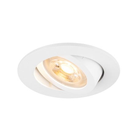 Encastrés plafond intérieurs 230V NEW TRIA® 68 encastré plafond intérieur rond orientable blanc LED 10 W - SLV 1007368 