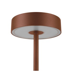 Lampes à poser VINOLINA Lampe à poser sans fil IP54 2700/3000 K TOUCH rouille - SLV 1007361 