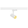 Systèmes rail 3 allumages 230V LED NOBLO® SPOT spot rail 3 allumages rond 2000-3000K 84W Dim to warm 36° blanc - SLV 1007356 