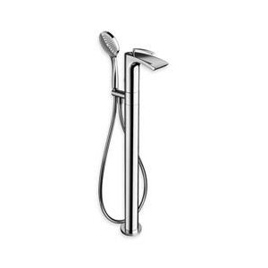 BAIN DOUCHE BOLLICINE MONOCOLONNE SUR PIED CHROME SANS MECANISME - CRISTINA ONDYNA BO18951