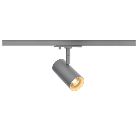 Systèmes rail 1 allumage 230V LED NOBLO® SPOT spot rail 1 allumage rond 2000-3000K 84W Dim to warm 36° gris - SLV 1007354 
