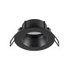 Accessoires NEW TRIA® 68 collerette pour encastré de plafond intérieur rond noir IP 65 - SLV 1007345 