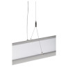 Suspension intérieure LED WORKLIGHT argent LED 57 W 240V 4000K IP 20 UGR19 - SLV 1006345 