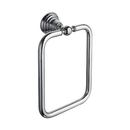 PORTE SERVIETTE MUSEO ANNEAU CARRE CHROME - CRISTINA ONDYNA CA21351