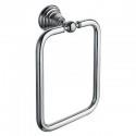 PORTE SERVIETTE MUSEO ANNEAU CARRE CHROME - CRISTINA ONDYNA CA21351