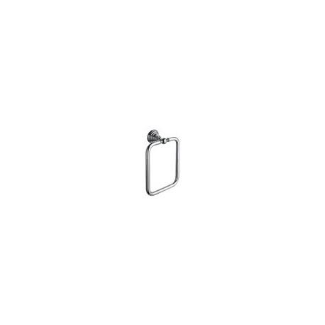 PORTE SERVIETTE MUSEO ANNEAU CARRE CHROME - CRISTINA ONDYNA CA21351
