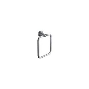 PORTE SERVIETTE MUSEO ANNEAU CARRE CHROME - CRISTINA ONDYNA CA21351