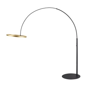 Lampadaire LED intérieur noir ONE BOW 22W - SLV 1006350