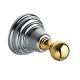 Porte peignoir chrome et or MUSEO - CRISTINA ONDYNA CA24139