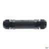 Boîte de connexion extérieur 3 pôles noir IP68 - SLV 228730