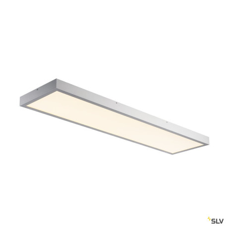 Plafonniers intérieurs LED PANEL plafonnier intérieur 1200x300mm gris LED 45W 3000K variable - SLV 1003054 