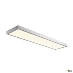 Plafonniers intérieurs LED PANEL plafonnier intérieur 1200x300mm gris LED 45W 4000K variable - SLV 1003055 