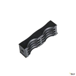 Encastrés plafond intérieurs 230V EASY-INSTALL QPAR51 encastré de plafond intérieur rond noir GU10/QPAR51 20W - SLV 1003344 