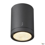 Plafonniers extérieurs LED ENOLA plafonnier extérieur rond S anthracite LED 9W 3000K/4000K IP65 - SLV 1003426 