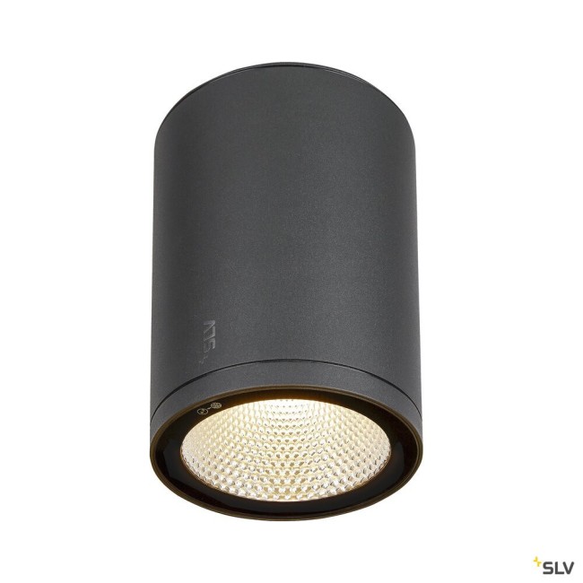 Plafonniers extérieurs LED ENOLA plafonnier extérieur rond L anthracite LED 35W 3000K/4000K IP65 - SLV 1003442 