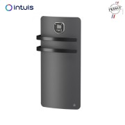 Sèche-serviettes INTUIS HELIA 1200W soufflant Gris anthracite NEK2514SEHS