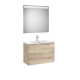 Aleyda Pack Compact 2 Tiroirs 800 Mm Bois Naturel - ROCA A851832524
