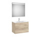Aleyda Pack 2 Tiroirs 800 Mm Bois Naturel - ROCA A851836524