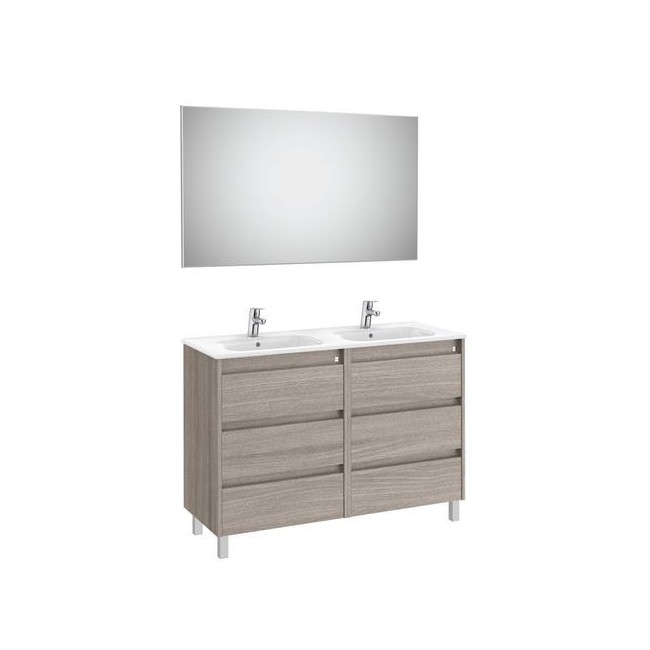 Tenet Pack 6 Tiroirs 1200 Mm City Oak - ROCA A851896402 