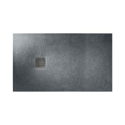 Terran Receveur Stonex Avec Vidage 1500X700 Gris Ardoise-Roca Ap1015Dc2Bc01200 