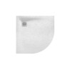 Terran Angle Receveur Stonex Avec Vidage 80X80 R550 Blanc-Roca Ap10532032001100