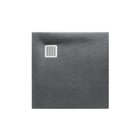 Terran Receveur Avec Vidage 1000X1000 Gris Ard - ROCA AP1033E83E801200 