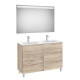 Aleyda Pack 6 Tiroirs 1200 Mm Bois Naturel - ROCA A851890524