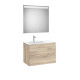 Aleyda Pack 2 Tiroirs Lavabo À Gauche 800 Mm Bois Naturel - ROCA A851837524