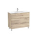 Aleyda Unik 3 Tiroirs 1000 Mm Bois Naturel - ROCA A851827524