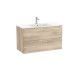 Aleyda Unik 2 Tiroirs 1000 Mm Bois Naturel - ROCA A851819524