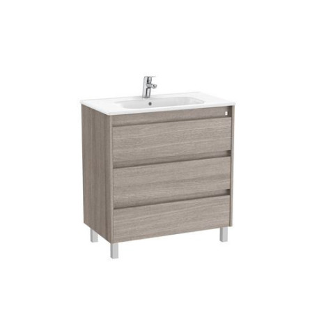 Tenet Unik 3 Tiroirs 800 Mm City Oak - ROCA A851781402 