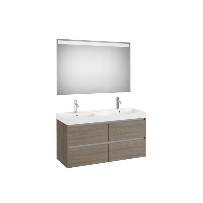 Ona Pack 4 Tiroirs 1200Mm Orme Foncé-Roca A851710511 