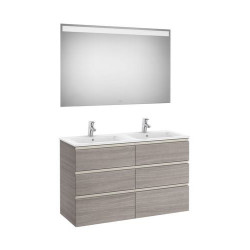 The Gap Pack 3T 1200Mm (Unik+Miroir) City Oak - ROCA A851524402 