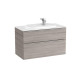 Beyond Unik 2 Tiroirs Avec Poignees 1000Mm City Oak - ROCA A851454402