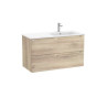 Aleyda Unik 2 Tiroirs Lavabo À Droite 1000 Mm Bois Naturel - ROCA A851818524 